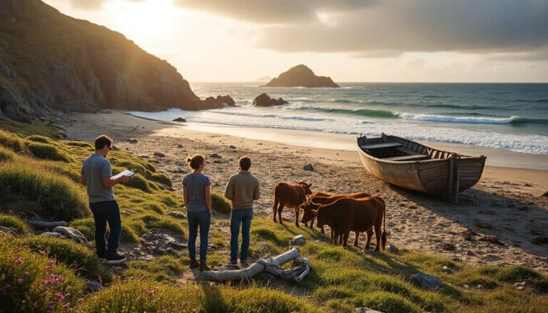 entdecken sie die faszinierende geschichte von kühen, die 130 jahre lang auf einer abgelegenen insel lebten und wie sie die natur und das ökosystem dort beeinflussten.