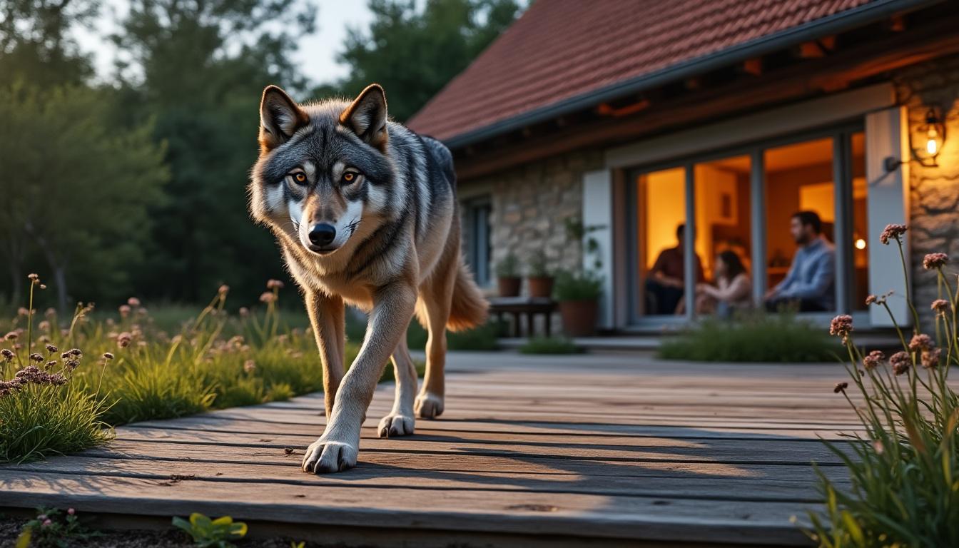 erleben sie die spannende geschichte einer familie im vaucluse, die eine überraschende begegnung mit einem wolf auf ihrer terrasse hat. lesen sie mehr über dieses außergewöhnliche ereignis.