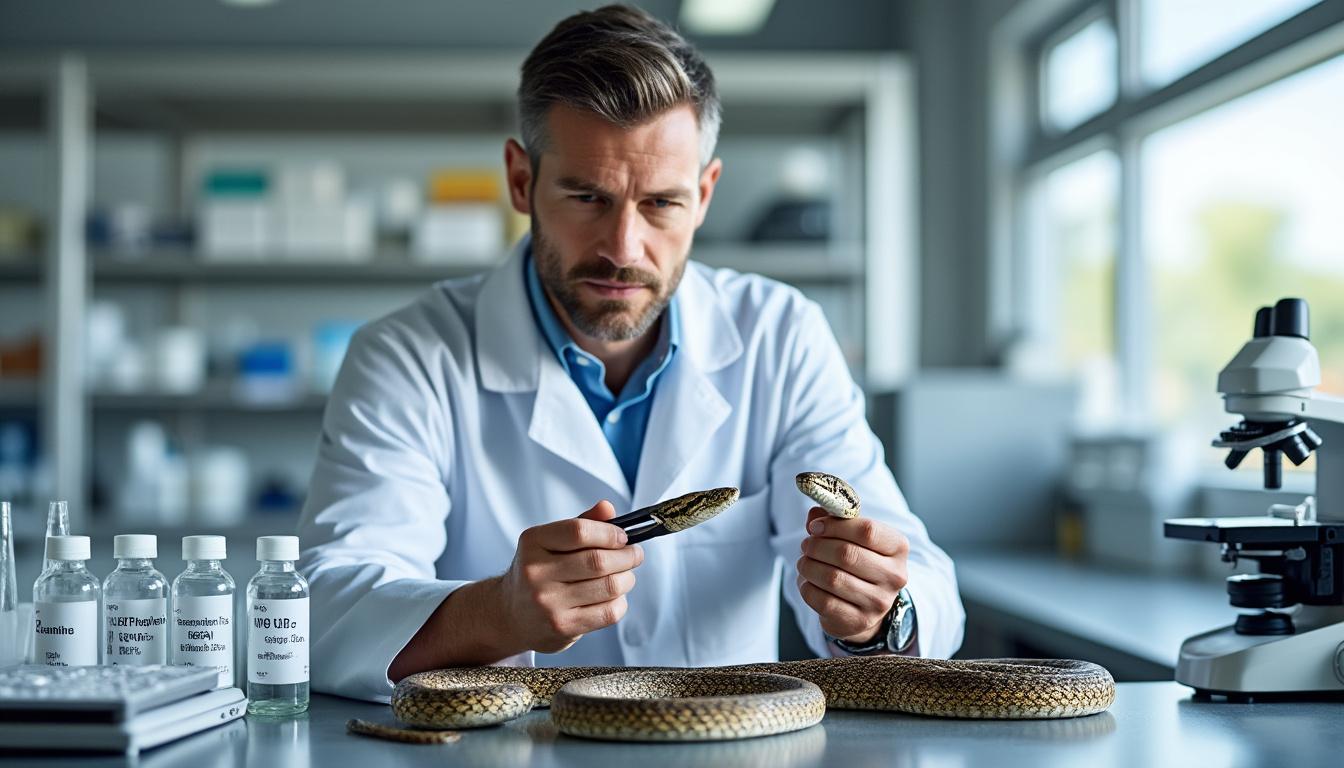 erfahren sie die unglaubliche geschichte eines mannes, der 200 mal von einer schlange gebissen wird, um ein lebensrettendes gegenmittel zu entwickeln – ein faszinierendes und verrücktes wissenschaftliches projekt.