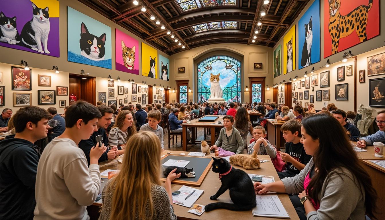 erleben sie das erste katzenfestival im grand rex und tauchen sie ein in die bezaubernde welt der samtpfoten – spaß, spiele und faszinierende aktivitäten für alle katzenliebhaber!