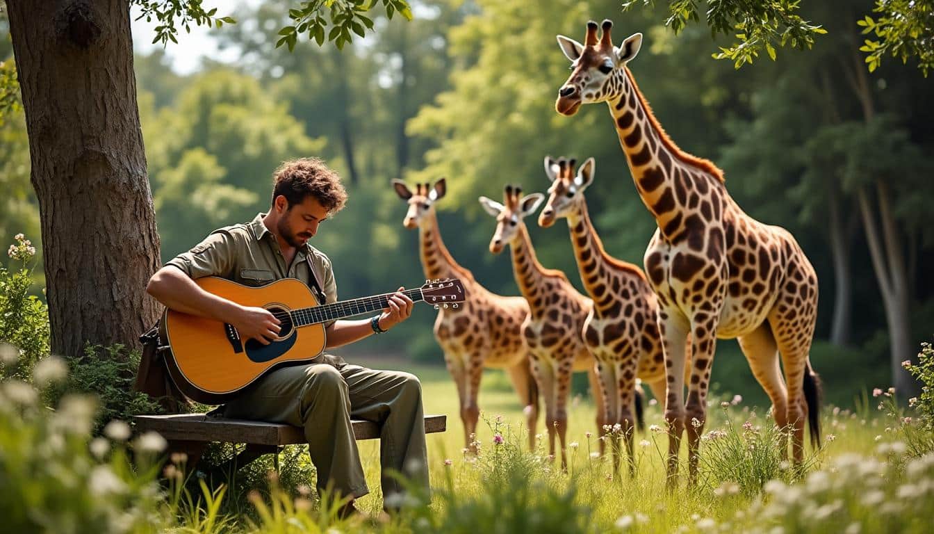 entdecken sie, ob die tiere im branféré-park wirklich den rhythmus im blut haben und erleben sie eine faszinierende verbindung von natur und musik.