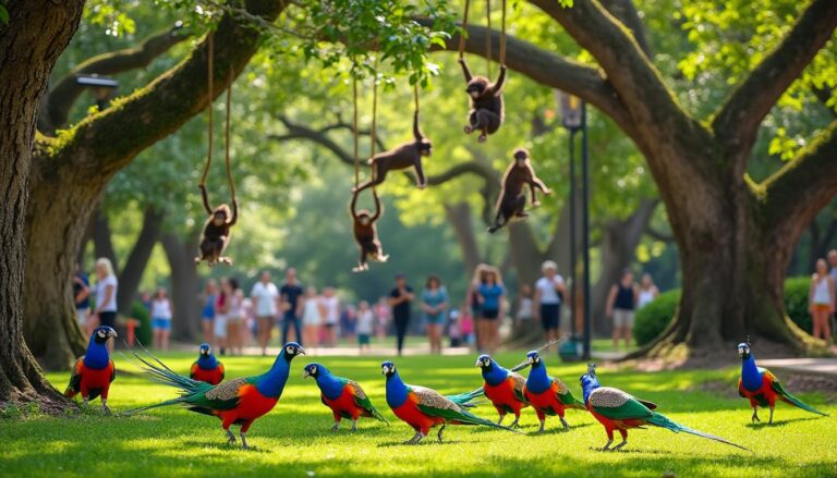entdecken sie, wie die tiere im branféré-park im einklang mit dem rhythmus der natur leben und ob sie den rhythmus im blut haben.