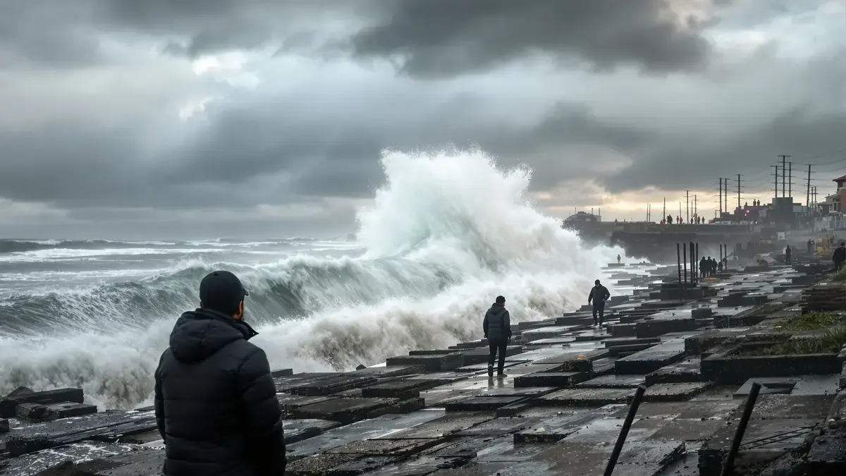Angesichts atlantischer Stürme müssen sich die europäischen Küsten auf verheerende Wellen einstellen